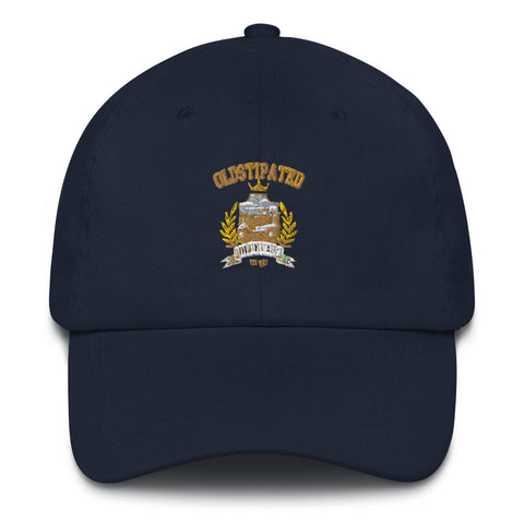 OLDSTIPATED Too Old To Give A Sh***! Dad hat - oldstipated