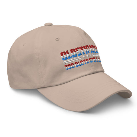 OLDSTIPATED Too Old To Give A Sh***! Dad hat - oldstipated