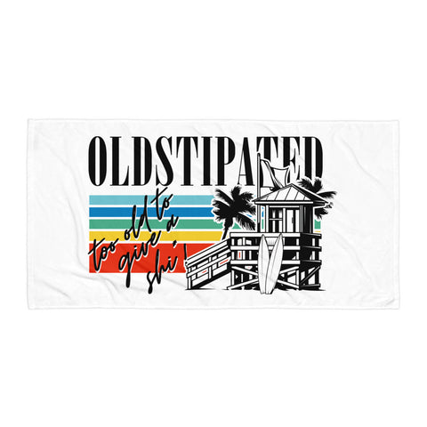 OLDSTIPATED Too Old To Give A Sh Towel