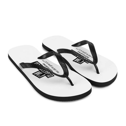 Sublimation Flip Flops Flip-Flops - oldstipated