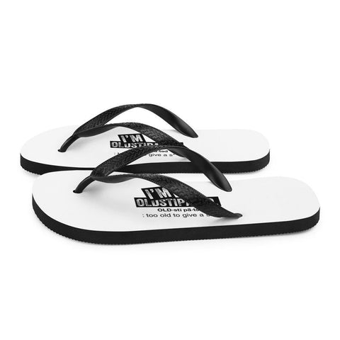 Sublimation Flip Flops Flip-Flops - oldstipated