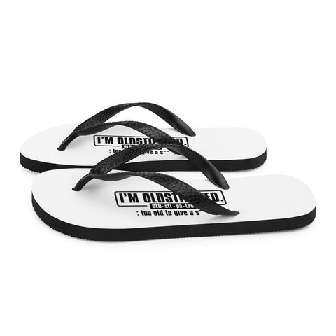 Sublimation Flip Flops Flip-Flops - oldstipated