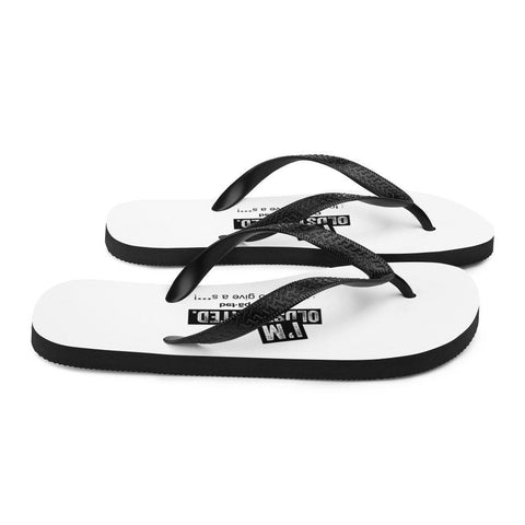 Sublimation Flip Flops Flip-Flops - oldstipated