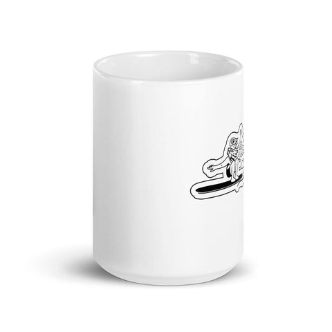 OLDSTIPATED Too Old To Give A Sh***! white glossy mug - oldstipated
